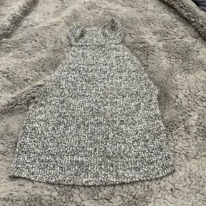Grey crop hater top